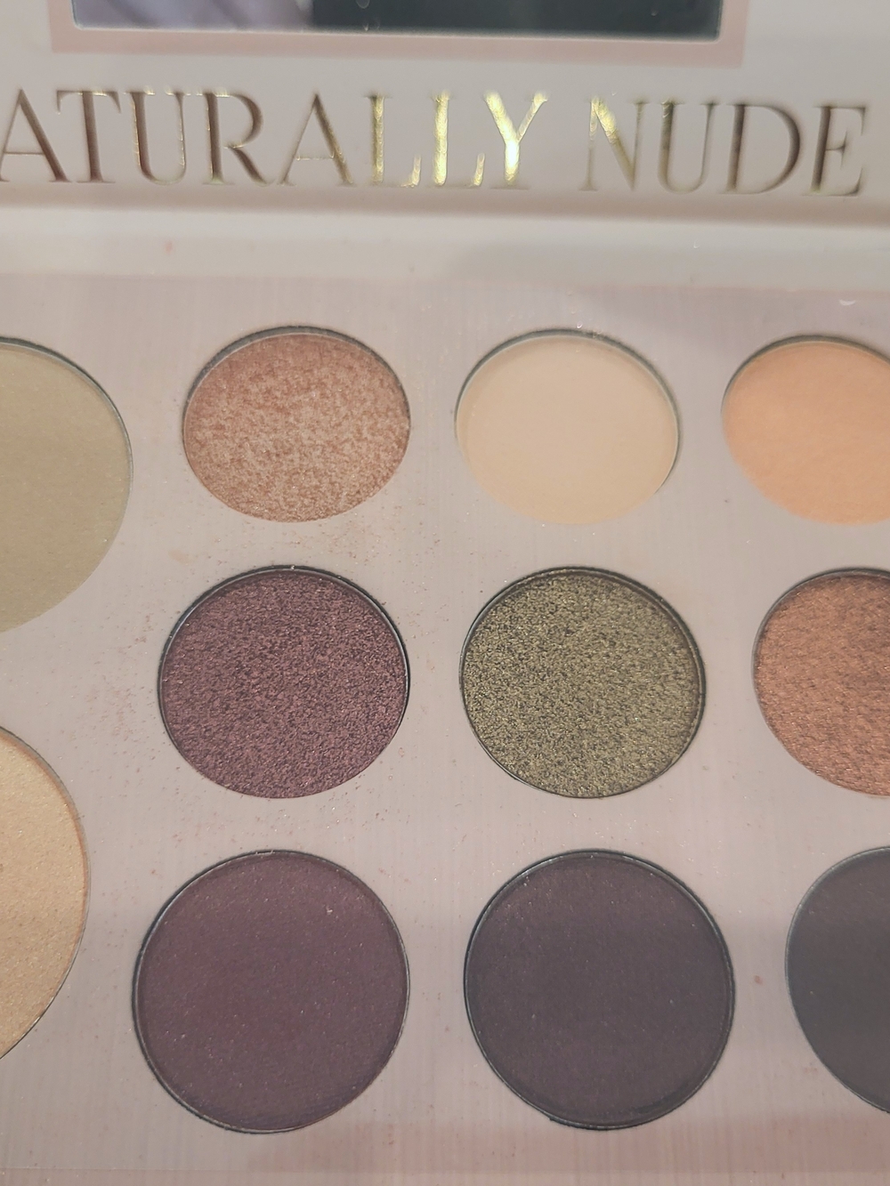 trendbeauty Eyeshadow Palette - Purple & Golds With 2 highlighter/contour NIB